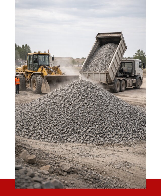 Купить щебень с доставкой в Балахне от 2612 руб. | ПРОНЕРУДБлх