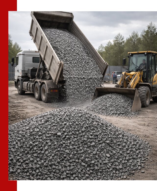 Доставка и продажа щебня гранитного в Балахне