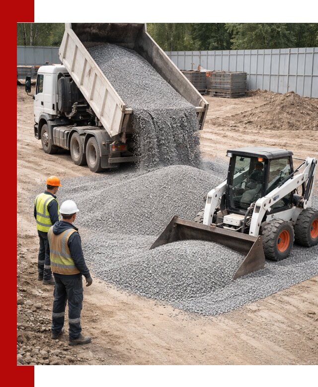 Доставка и продажа гранитного щебня фракции 0-5 в Балахне