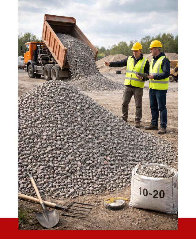 Гранитный щебень фракция 10-20 в Балахне от 4388 руб.|ПРОНЕРУДБлх