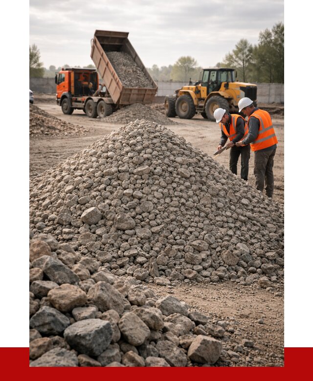 Гранитный щебень фракция 40-70 в Балахне от 2612 руб ПРОНЕРУДБлх