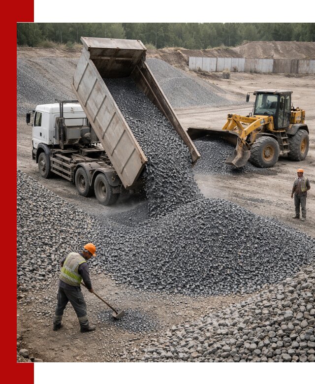 Щебень габбро-диабаз фр. 5-20 с доставкой в Балахне