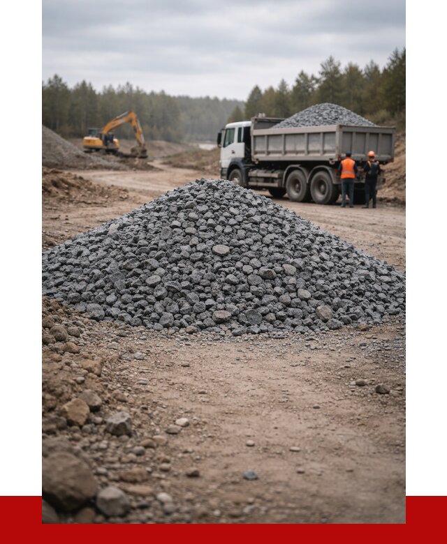 Щебень габбро диабаз фракция 40-70 в Балахне от 2299 р-ПРОНЕРУДБлх