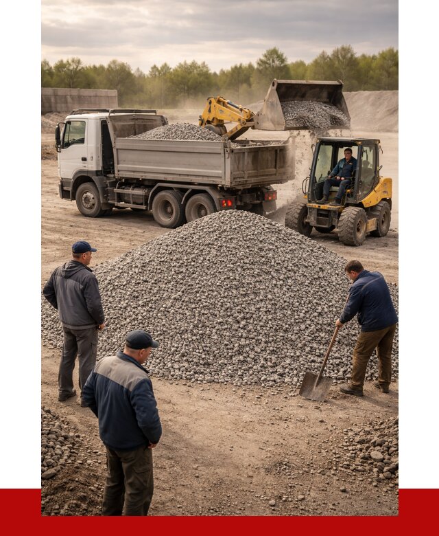 Гравийный щебень фракция 5-20 в Балахне от 2508 р. ПРОНЕРУДБлх