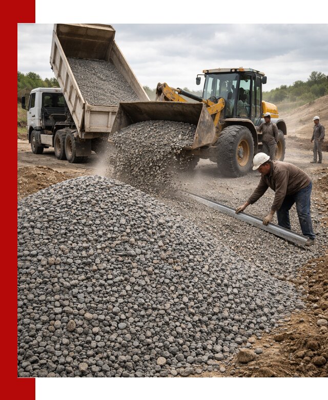 Гравийный щебень фракция 5-20 с доставкой в Балахне