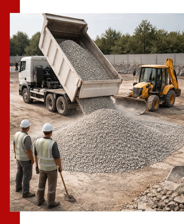 Купить известняковый щебень фракции 5–10 мм с доставкой в Балахне