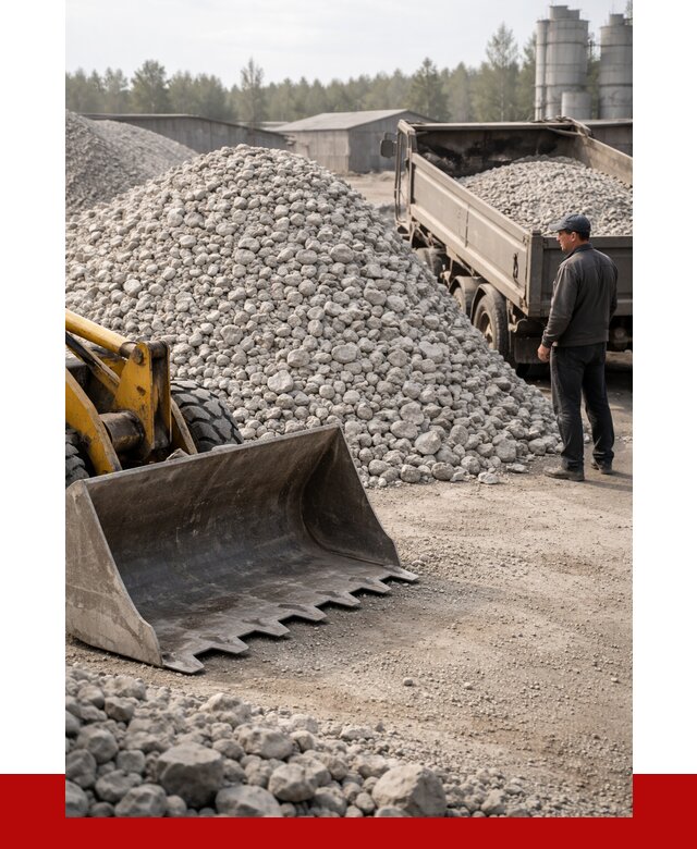 Известняковый щебень фракция 40-70 в Балахне от 4388 р. | ПРОНЕРУДБлх