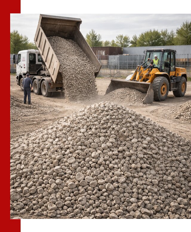 Доломитовый щебень фракции 20–41 с доставкой в Балахне