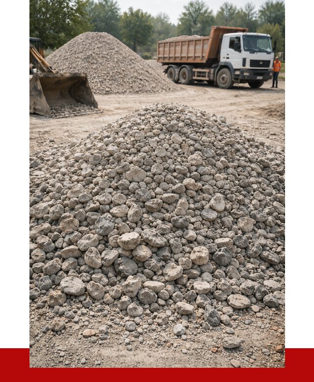 Вторичный щебень фракция 20-40 в Балахне от 2299 р ПРОНЕРУДБлх