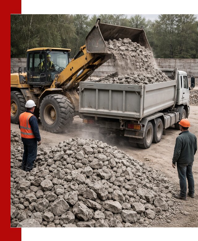 Вторичный щебень фракция 70–150 в Балахне с доставкой