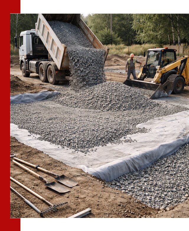 Щебень для фундамента с доставкой в Балахне