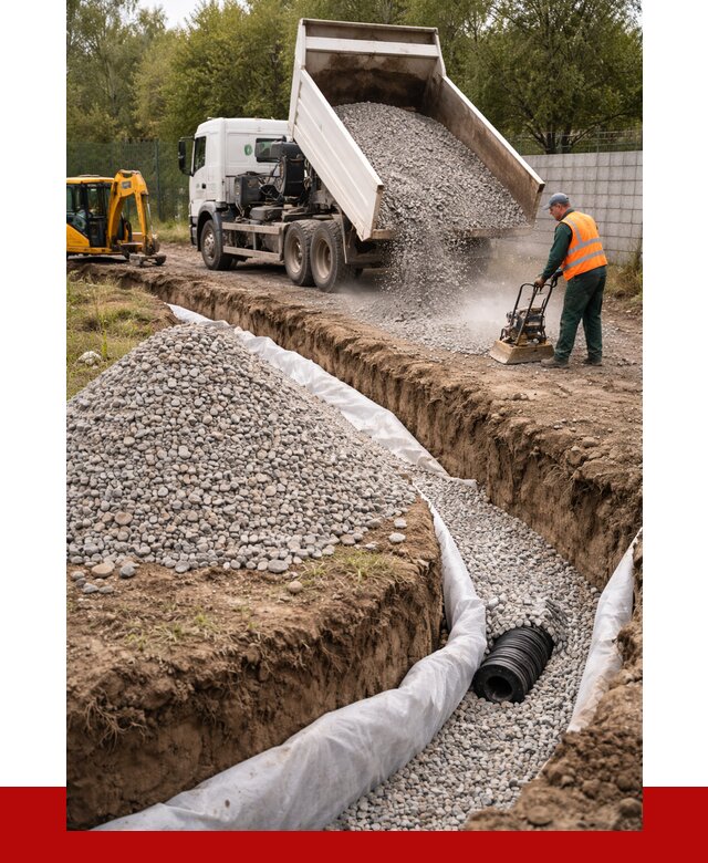 Щебень для дренажа в Балахне от 1933 р., ПРОНЕРУДБлх доставка