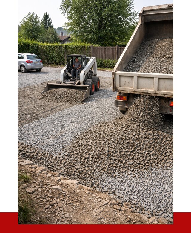 Щебень для парковки в Балахне с доставкой от 1254 р.| ПРОНЕРУДБлх