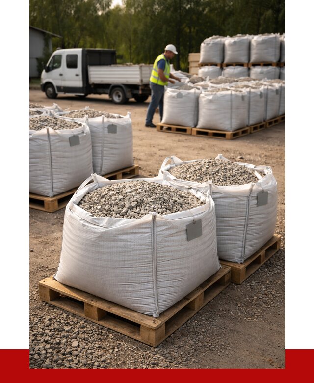 Щебень в мешках с доставкой в Балахне от 4388 р. | ПРОНЕРУДБлх
