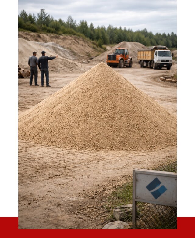 Карьерный песок навалом в Балахне от 1881 р. | ПРОНЕРУДБлх