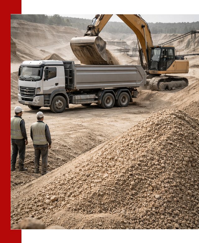 Карьерный крупнозернистый песок с доставкой в Балахне