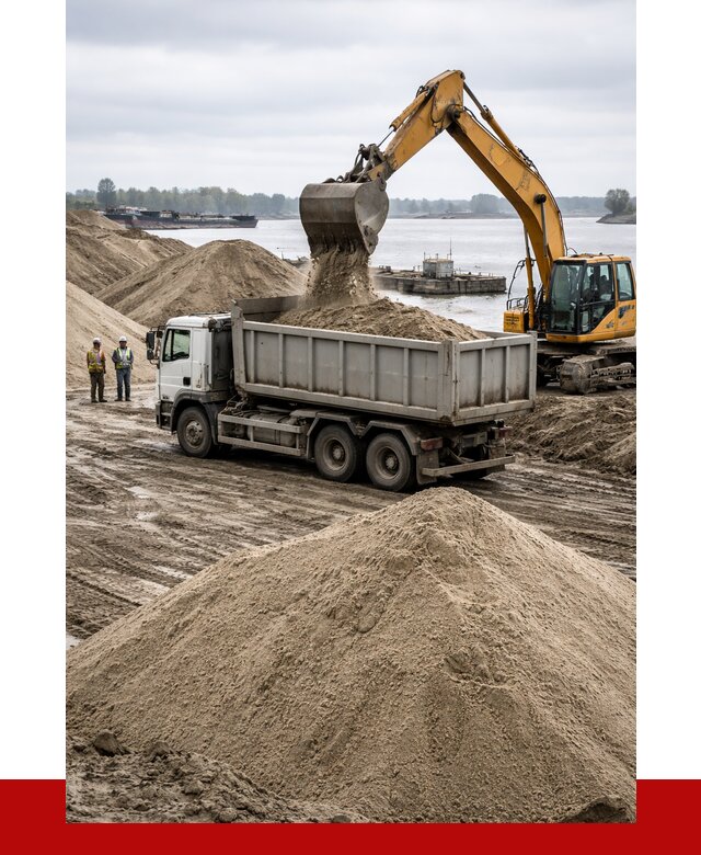 Купить речной песок навалом в Балахне от 1881 р., ПРОНЕРУДБлх