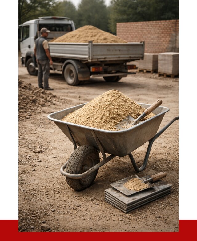 Песок для кладки в Балахне с доставкой от 2299 р. | ПРОНЕРУДБлх