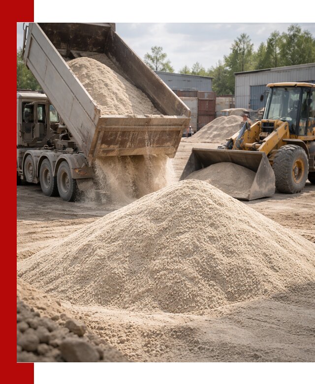 Кварцевый песок с доставкой в Балахне для строительных работ