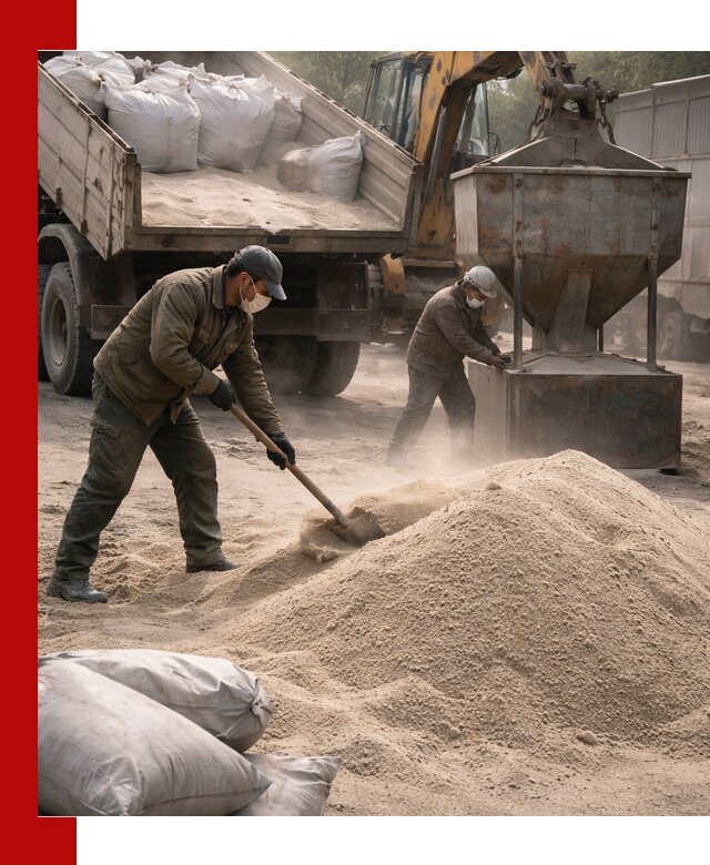 Кварцевый песок для пескоструя в Балахне — доставка и качество