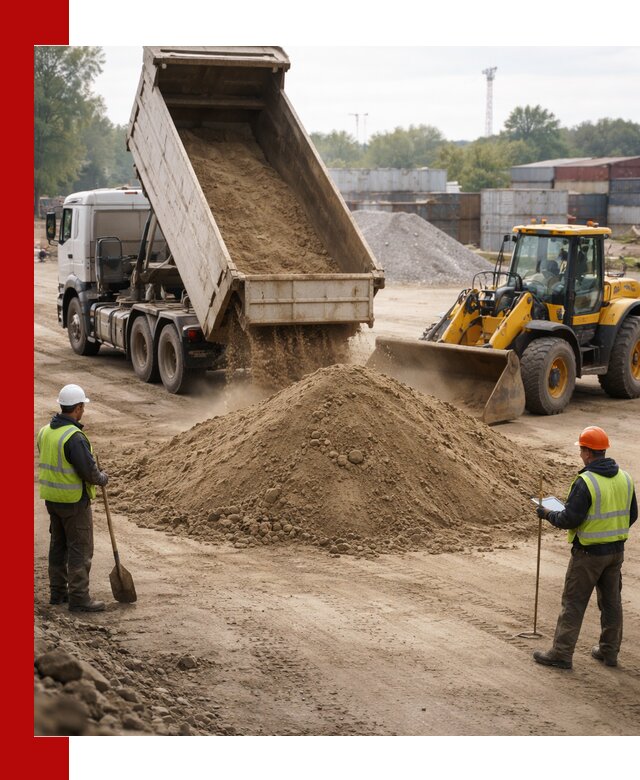 Доставка и продажа пескогрунта оптом и в розницу в Балахне