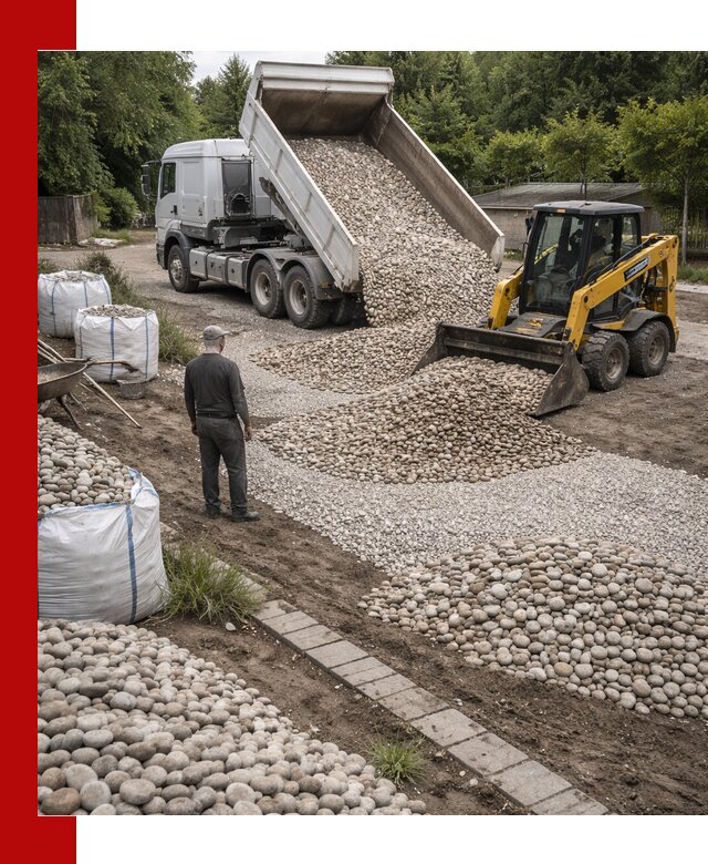 Доставка морской гальки оптом и в розницу в Балахне
