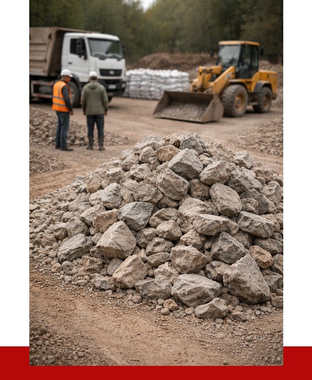Купить бутовый камень с доставкой в Балахне от 2403 р. | ПРОНЕРУДБлх