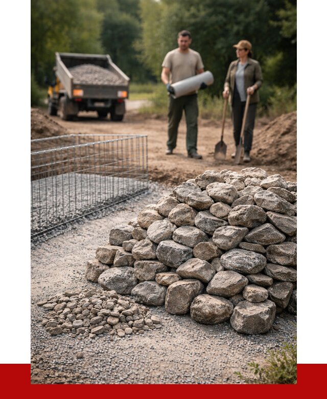 Камень для габионов фракция 100-200 в Балахне от 5015 р. | ПРОНЕРУДБлх