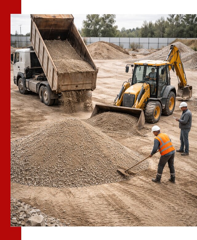 Поставка и доставка ПГС С4 в мешках и самосвалах в Балахне