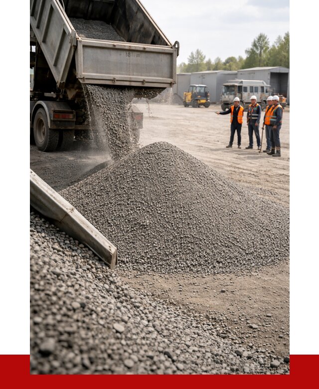 Гравийный отсев 0-5 в Балахне от 1254 р. с доставкой | ПРОНЕРУДБлх