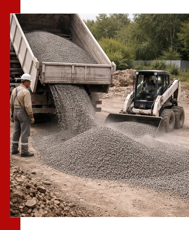 Доставка гравийного отсева 0-5 в Балахне оптом и в розницу