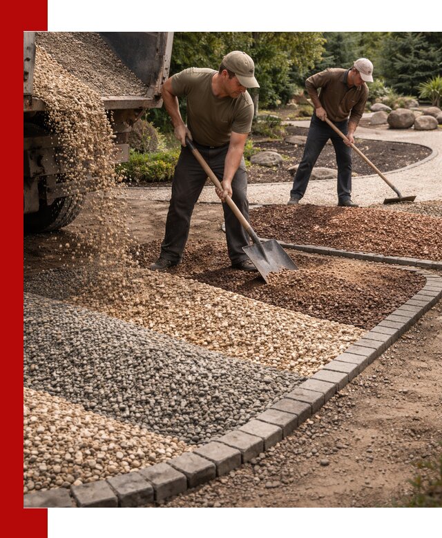 Декоративная крошка для ландшафта в Балахне — продажа и доставка