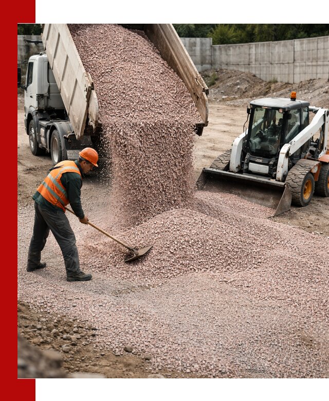 Крошка розовый гранит с доставкой в Балахне от производителя