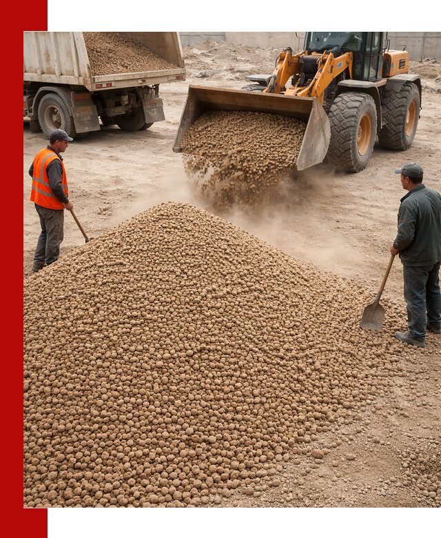 Керамзит фракция 10-20 с доставкой в Балахне
