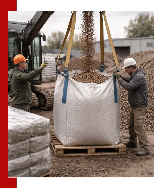 Керамзит в биг-бегах с доставкой в Балахне