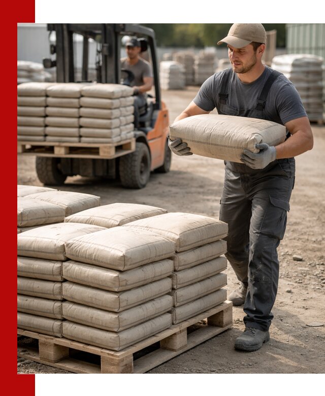 Доставка цемента в мешках оптом и в розницу в Балахне