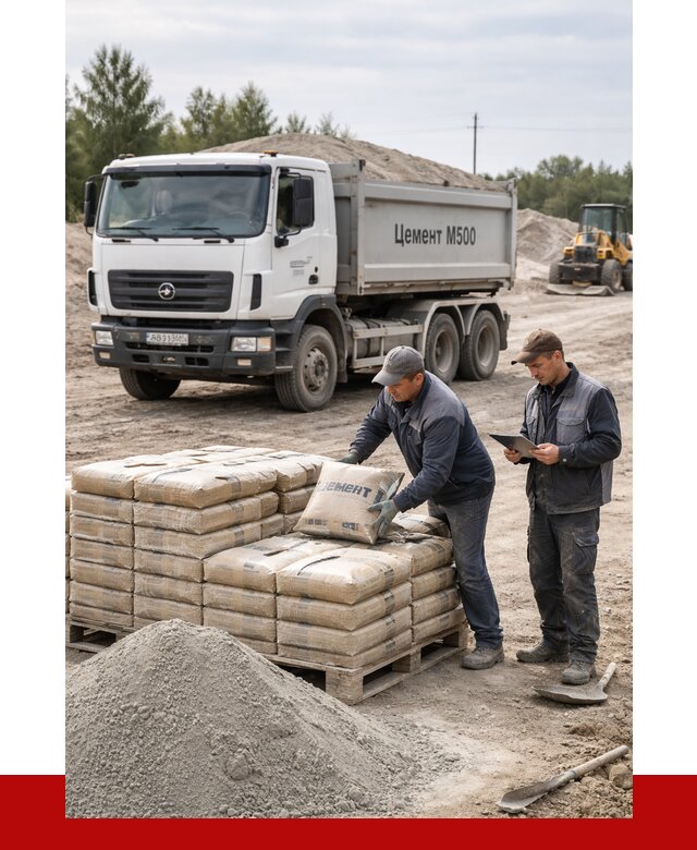 Купить цемент м500 с доставкой в Балахне от 5433 р. | ПРОНЕРУДБлх
