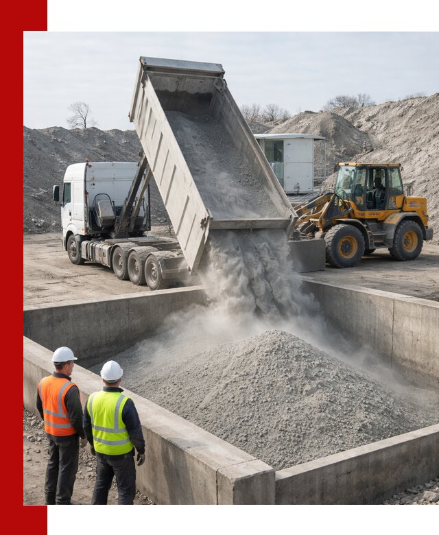 Доставка цемента навалом в Балахне крупными партиями