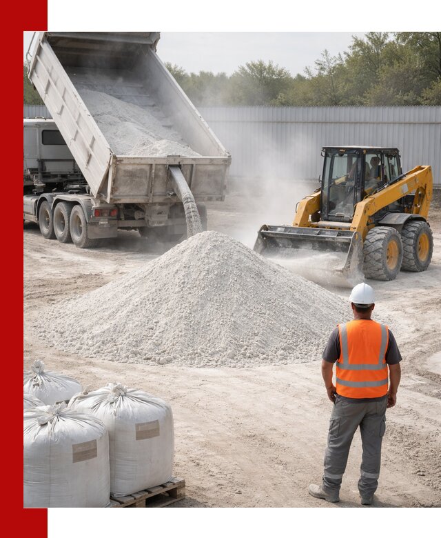 Доставка и продажа известняковой муки в Балахне