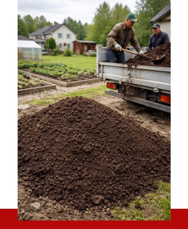 Плодородный грунт в Балахне с доставкой от 4388 р. | ПРОНЕРУДБлх