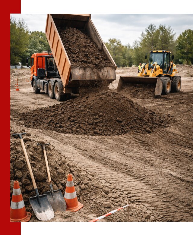 Поставка и доставка планировочного грунта в Балахне