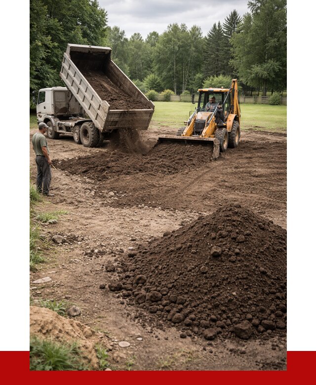 Грунт для выравнивания участка в Балахне от 1254 р. | ПРОНЕРУДБлх