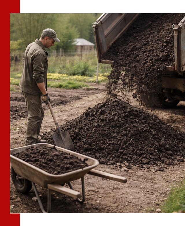 Доставка качественной земли для огорода в Балахне