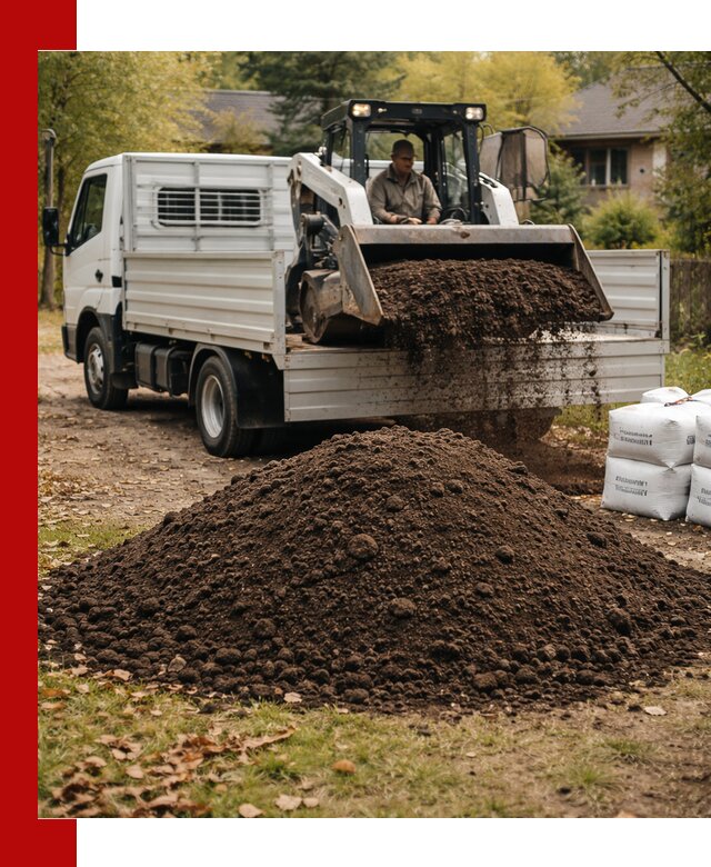 Доставка садовой земли в больших объёмах в Балахне