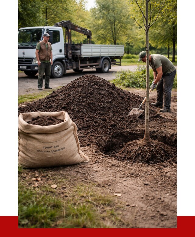 Грунт для посадки деревьев в Балахне от 1254 р. | ПРОНЕРУДБлх