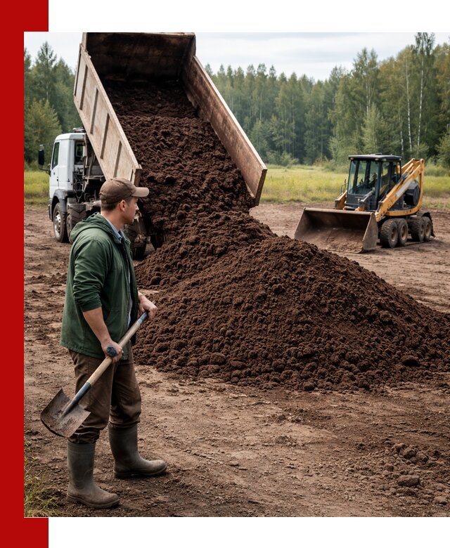 Купить верховой торф с доставкой в Балахне для садоводства и растений