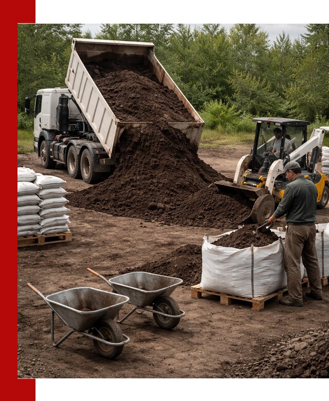 Доставка и продажа торфогрунта в Балахне оптом и в розницу