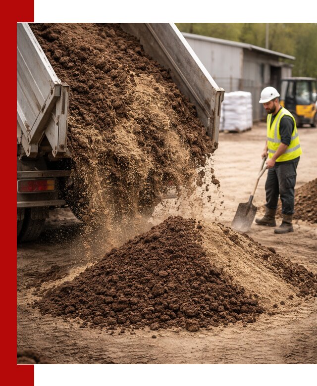 Доставка торфо-песчаной смеси в Балахне для строительства и озеленения