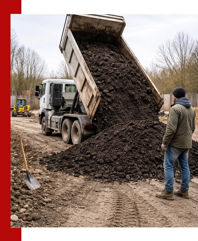 Доставка чернозема навалом в Балахне быстро и выгодно