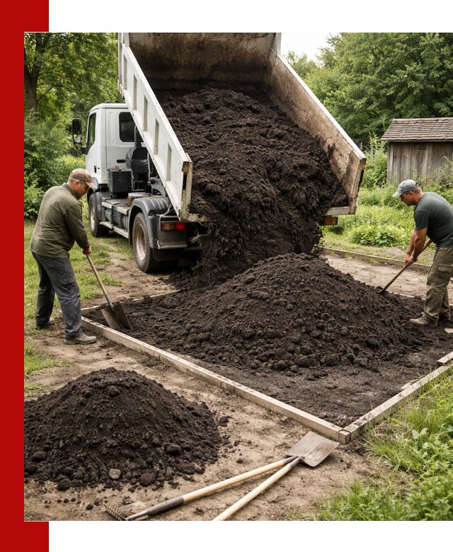 Купить чистый чернозем для огорода с доставкой в Балахне